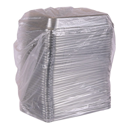 Worldview 100% Recycled Content Lid, 10.82 x 10.71 x 1.83, Clear, Plastic, 200/Carton