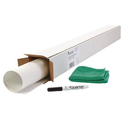 Anywhere Repositionable Dry-Erase Surface, Laminate Film, 24" x 36", White
