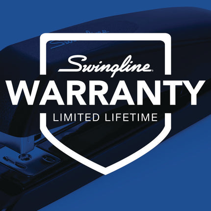 Durable Full Strip Desk Stapler, 25-Sheet Capacity, Black