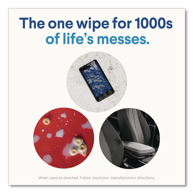 Disinfecting Wipes, Bleach Free Cleaning Wipes, 1-Ply, 7 x 8, Fresh Scent, White, 35/Canister