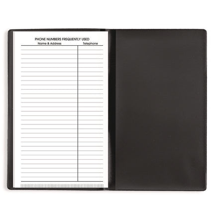 DayMinder Pocket-Sized Monthly Planner, Unruled Blocks, 6 x 3.5, Black Cover, 14-Month: Dec 2024 to Jan 2026