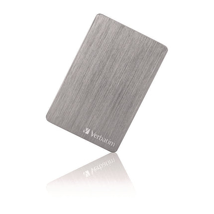 Store n' Go ALU Slim Portable Hard Drive, 1 TB, USB 3.2 Gen 1, Silver