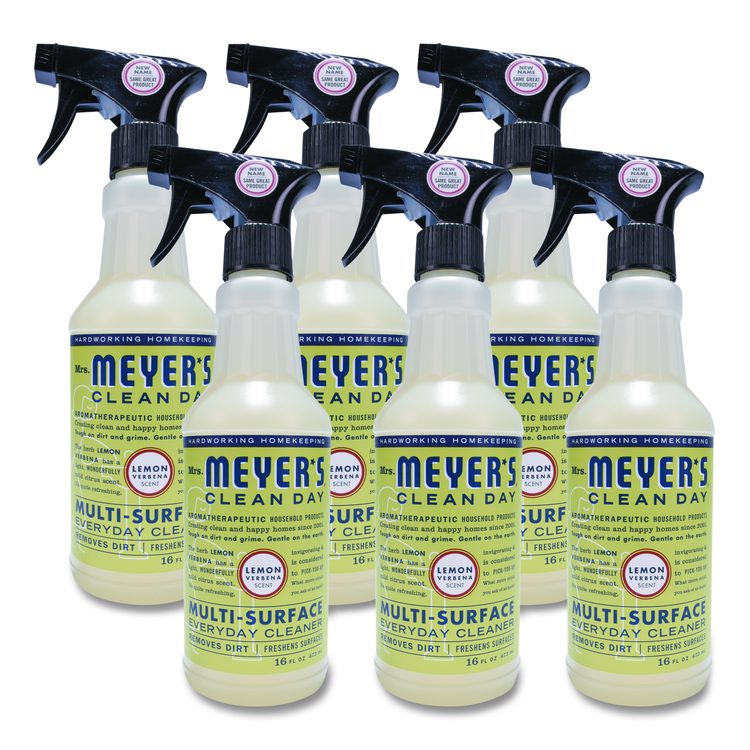 Multi Purpose Cleaner, Lemon Scent, 16 Oz Spray Bottle, 6/carton