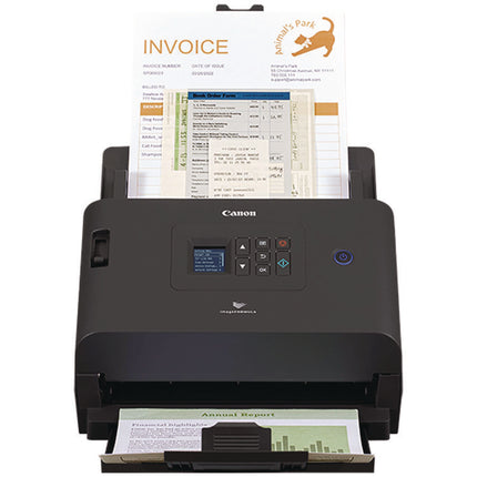 imageFORMULA DR-S250N Scanner, 600 dpi Optical Resolution, 80-Sheet Duplex Auto Document Feeder