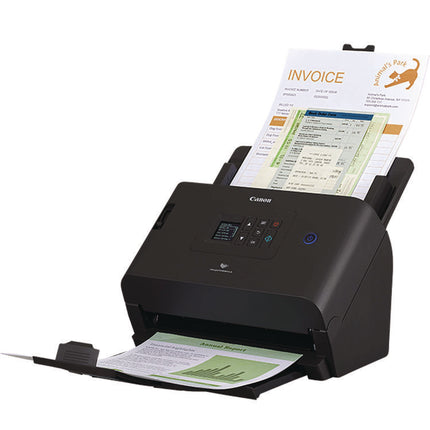 imageFORMULA DR-S250N Scanner, 600 dpi Optical Resolution, 80-Sheet Duplex Auto Document Feeder