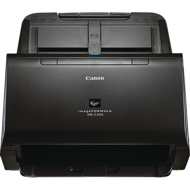 imageFORMULA DR-C230 Scanner, 600 dpi Optical Resolution, 80-Sheet Duplex Auto Document Feeder