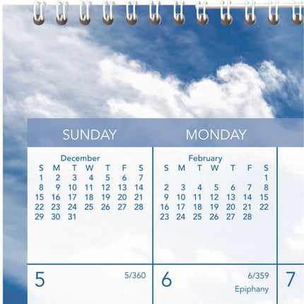 Tropical Escape Wall Calendar, Tropical Escape Photography, 15 x 12, Pale Blue/Multicolor Sheets, 12-Month (Jan to Dec): 2025