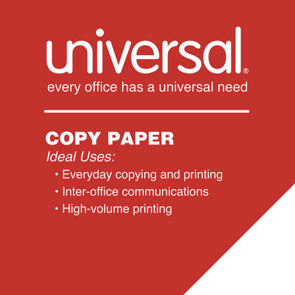Legal Size Copy Paper, 92 Bright, 20 lb Bond Weight, 8.5 x 14, White, 500 Sheets/Ream, 10 Reams/Carton