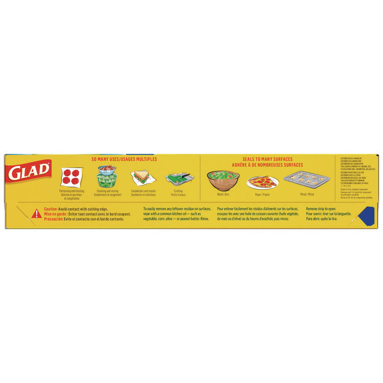 Press'n Seal Food Plastic Wrap, 70 sq ft, 12/Carton