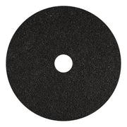 Stripping Pads, 12" Diameter, Black, 5/Carton