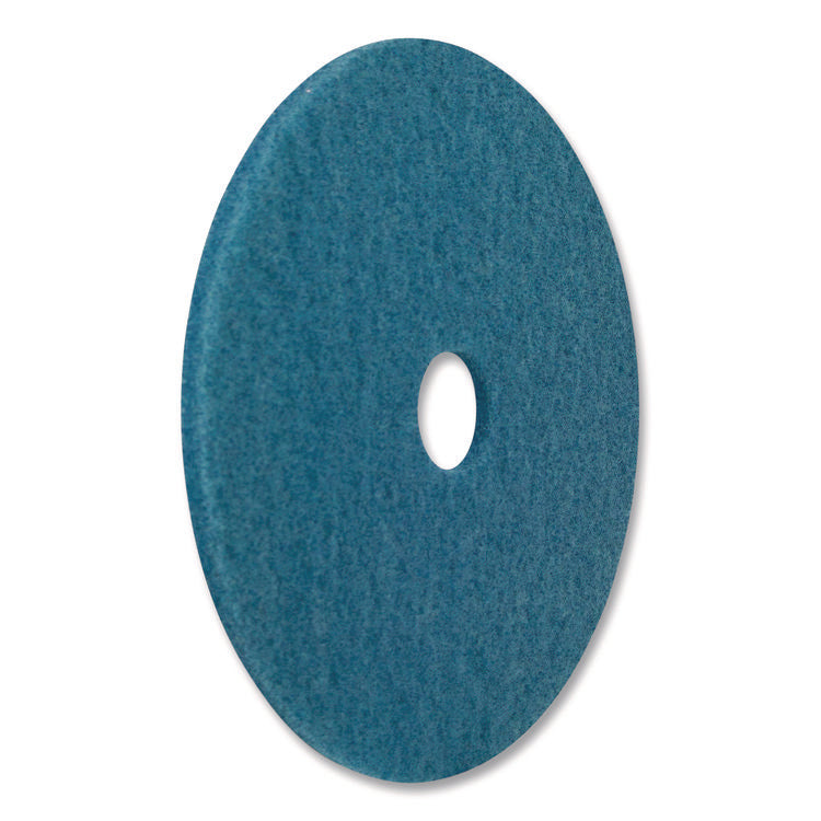 Blue Cleaner Pad, 20" Diameter, Blue, 5/Carton