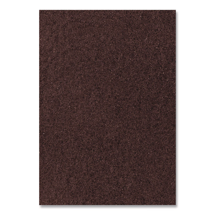 Dominator Strip Pad, 14 x 20, Burgundy, 5/Carton
