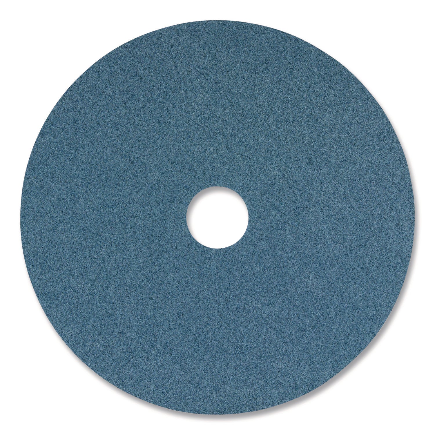 Blue Cleaner Pad, 16" Diameter, Blue, 5/Carton