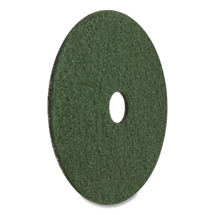 Black Diamond 3000 Grit Diamond Pad, 20" Diameter, Black/Green, 2/Carton