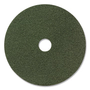 Black Diamond 3000 Grit Diamond Pad, 28" Diameter, Black/Green, 2/Carton