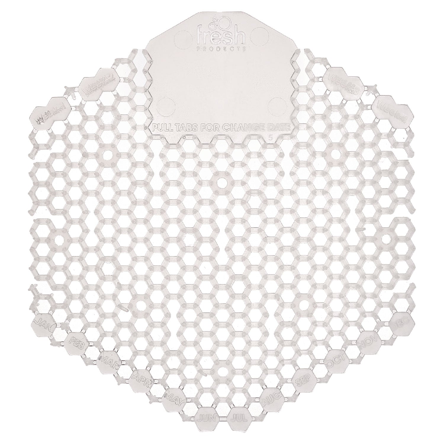 The Wave Urinal Deodorizer, Honeysuckle Scent, 58 G, Clear, 10/box, 6 Boxes/carton