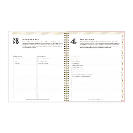 Day Designer Coming Up Roses Create-Your-Own Cover Weekly/Monthly Planner, Roses Artwork, 11 x 8.5, 12-Month (Jan-Dec): 2025