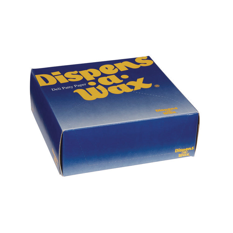 Dispens-A-Wax Waxed Deli Patty Paper, 5.5 x 5.5, 1,000/Box, 24 Boxes/Carton