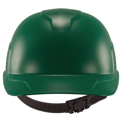 Skullerz 8951 Vented Hard Shell Bump Cap, Short Brim, Green