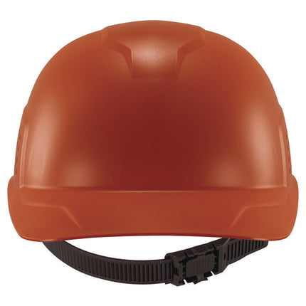 Skullerz 8951 Vented Hard Shell Bump Cap, Short Brim, Orange