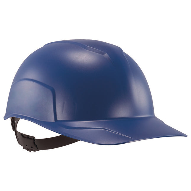 Skullerz 8952 Hard Shell Bump Cap, Short Brim, Blue
