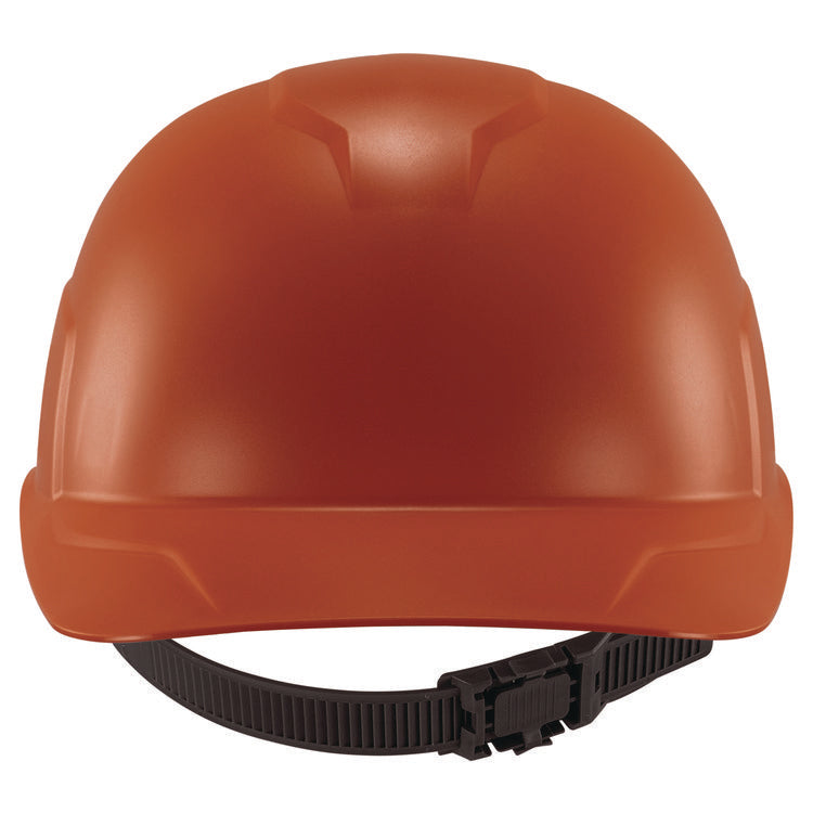 Skullerz 8952 Hard Shell Bump Cap, Short Brim, Orange