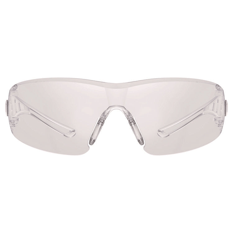 Skullerz VORDR Safety Glasses, Frameless, Clear Polycarbonate Lens, 12/Pack