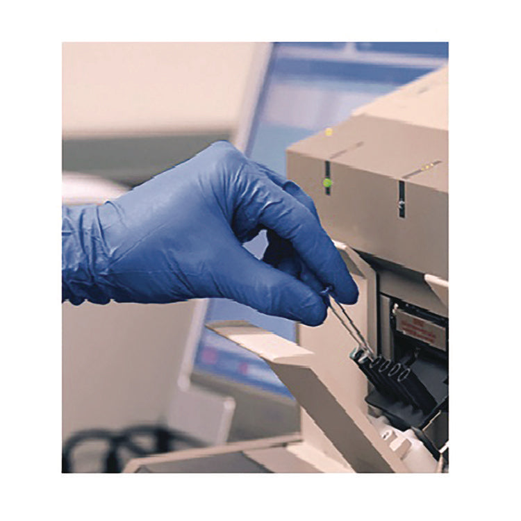 Nitrile Exam Gloves, Powder-Free, X-Large, Blue, 100/Box