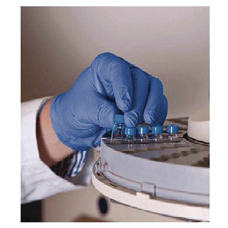 Nitrile Exam Gloves, Powder-Free, Small, Blue, 100/Box