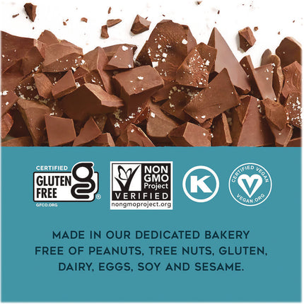 Sweet 'N Salty Gluten-Free Dark Chocolate Sea Salt Seed and Oat Bar, 1.6 oz Bar, 9/Box
