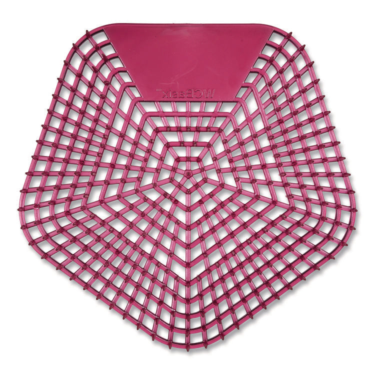 WCBasix Urinal Screen, Apple Cinnamon Scent, Red, 0.11 oz, 10/Box