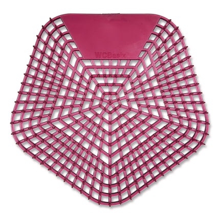 WCBasix Urinal Screen, Apple Cinnamon Scent, Red, 0.11 oz, 10/Box