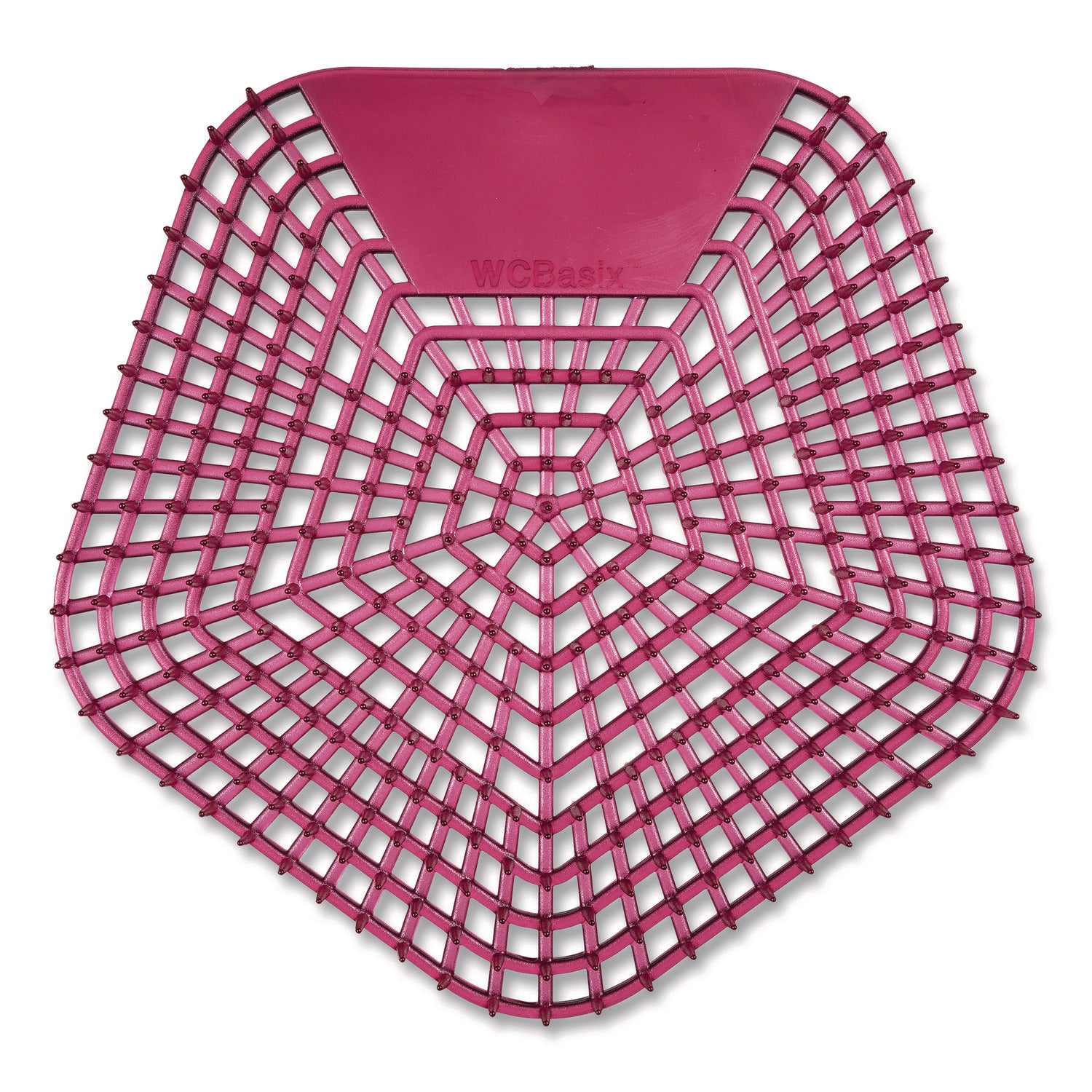 WCBasix Urinal Screen, Apple Cinnamon Scent, Red, 0.11 oz, 10/Box