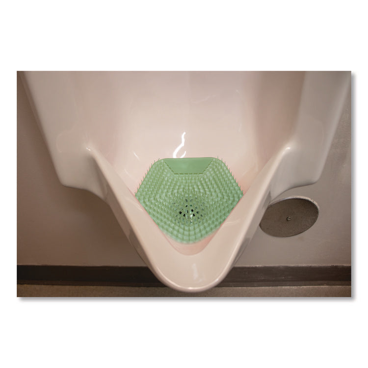WCBasix Urinal Screen, Cucumber Twist Scent, Green, 0.11 oz, 10/Box