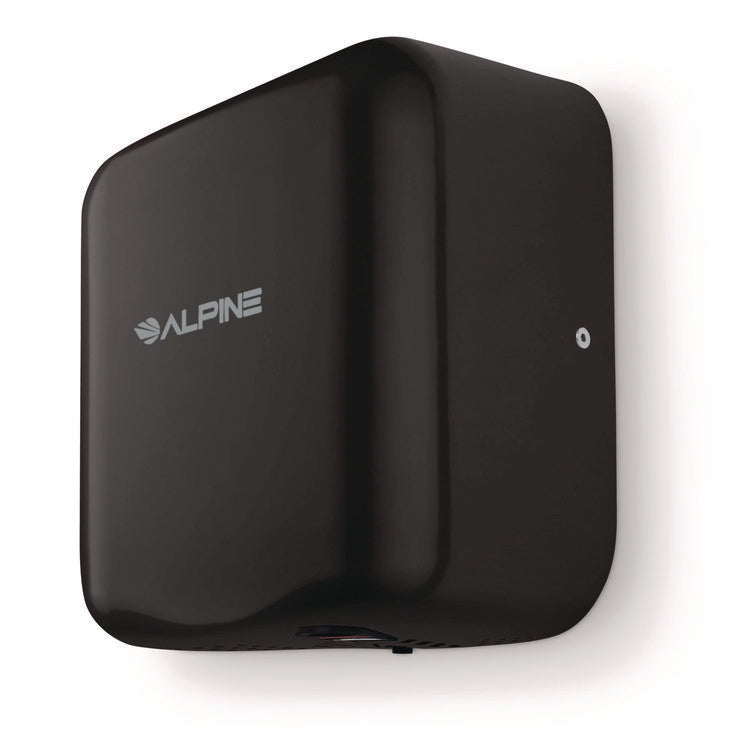 Hemlock Commercial Automatic 120V Hand Dryer, 6.69 x 11.41 x 12.31, Stainless Steel, Black