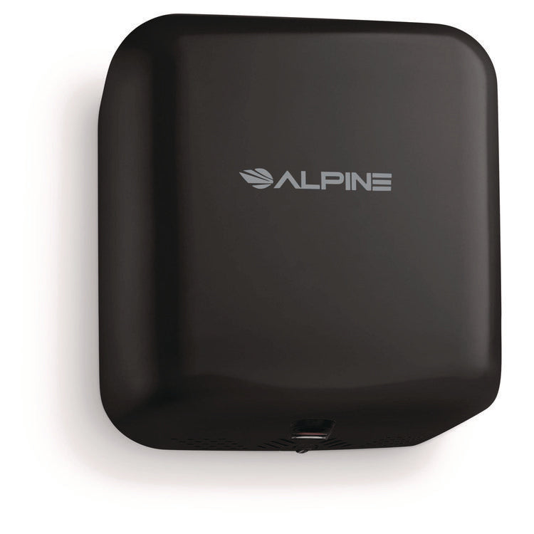 Hemlock Commercial Automatic 120V Hand Dryer, 6.69 x 11.41 x 12.31, Stainless Steel, Black