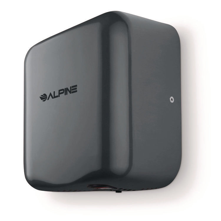 Hemlock Commercial Automatic 120V Hand Dryer, 6.68 x 11.41 x 12.31, Stainless Steel, Gray