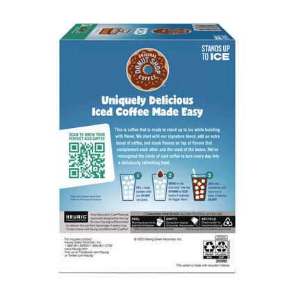 Iced Duos Cookies + Caramel Iced Coffee K-Cup Pods, 24/Box