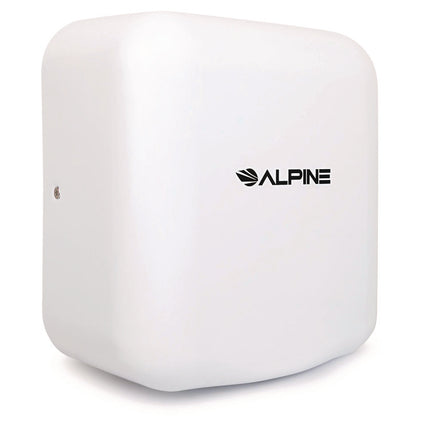 Hemlock Commercial Automatic 120V Hand Dryer, 6.68 x 11.41 x 12.31, Stainless Steel, White