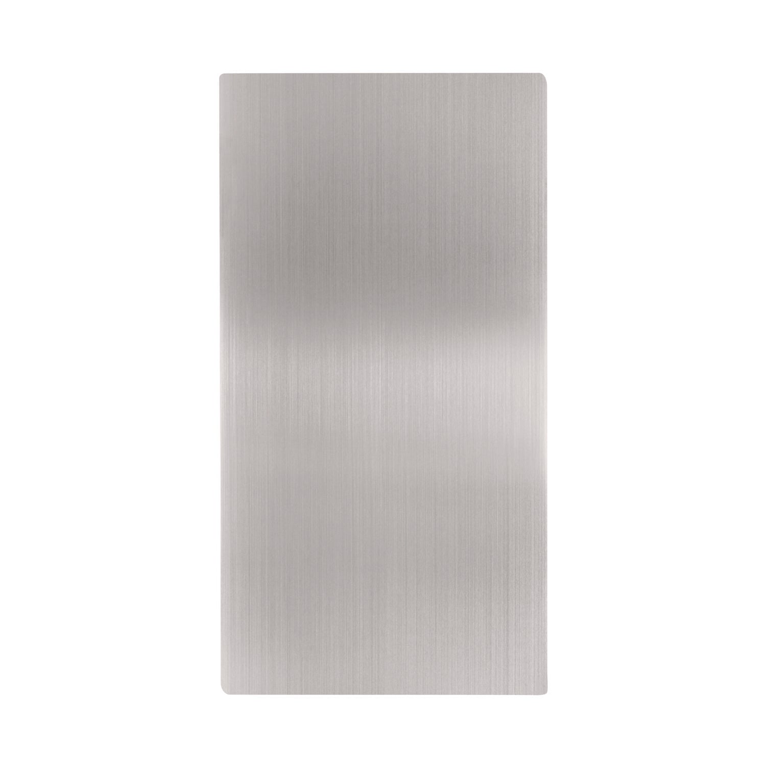 Commercial Hand Dryer Wall Guard, 0.06 x 15.75 x 31.75, Brushed Stainless Steel