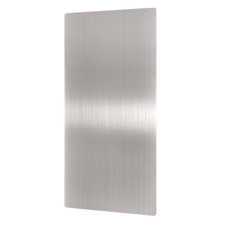 Commercial Hand Dryer Wall Guard, 0.06 x 15.75 x 31.75, Brushed Stainless Steel
