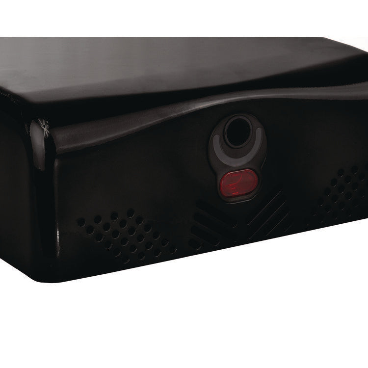 Willow Commercial 120V Automatic Hand Dryer, 3.93 x 11.25 x 12.63, Stainless Steel, Black