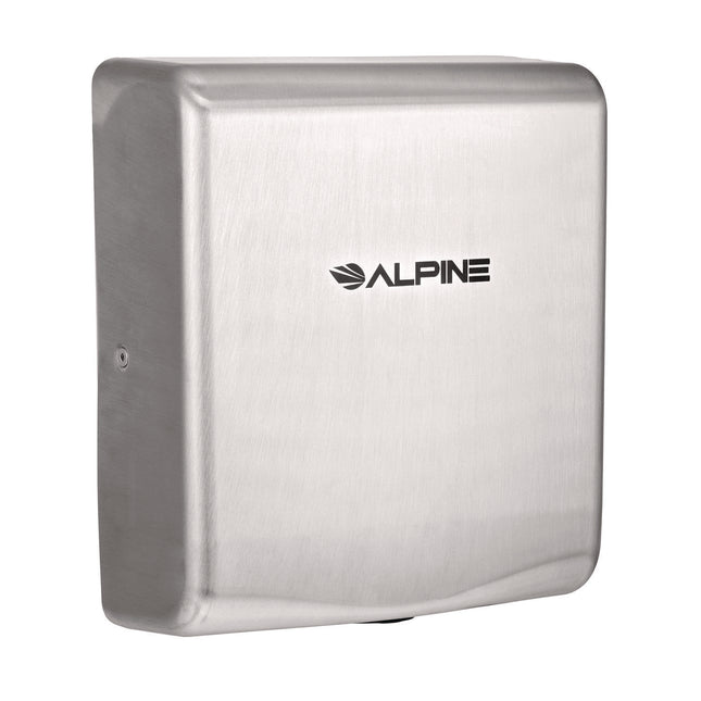 Willow Commercial 120V Automatic Hand Dryer, 3.93 x 11.25 x 12.63, Stainless Steel, Silver