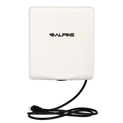 Willow Commercial 120V Automatic Hand Dryer, 3.93 x 11.25 x 12.63, Stainless Steel, White