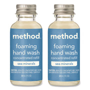 Refill + Reuse Foaming Hand Soap Refill, Sea Minerals, 1 oz Refill Bottle, 2/Pack