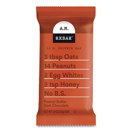 Gluten-Free Peanut Butter Dark Chocolate Protein Bar, 1.9 oz Bar, 12/Box
