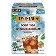 Iced Tea K-Cups, Unsweetened Black, 24/Box