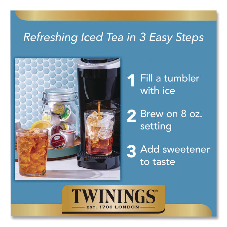 Iced Tea K-Cups, Unsweetened Black, 24/Box