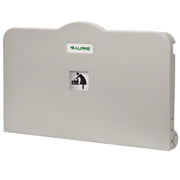 Compact Horizontal Baby Changing Station, 32 x 18, White