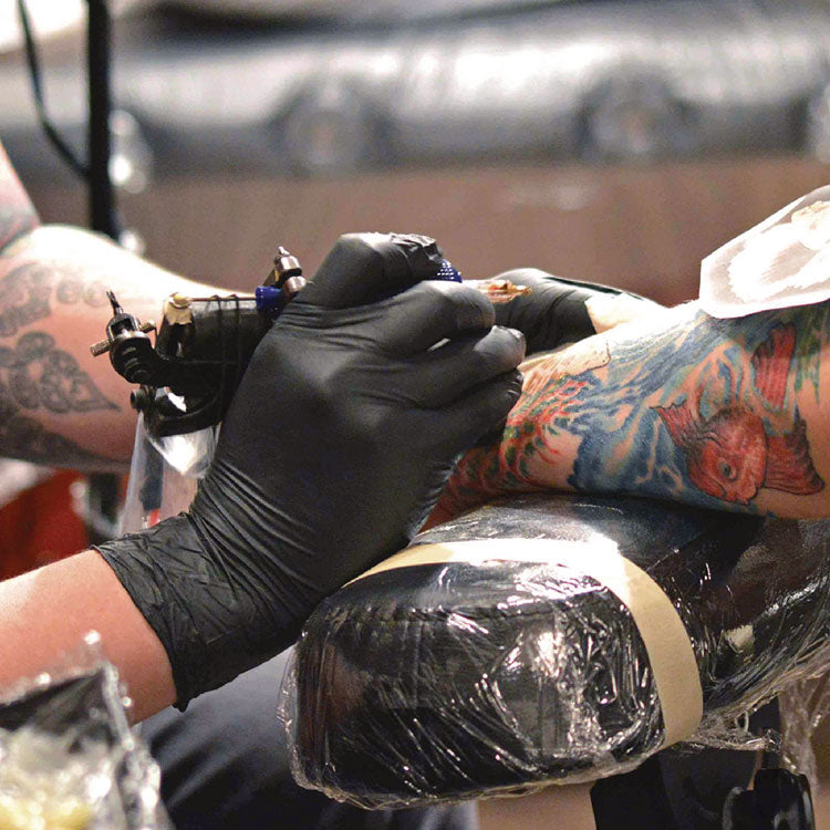 Nitrile Exam Gloves, Powder-Free, 3 mil, X-Large, Black, 100/Box, 10 Boxes/Carton